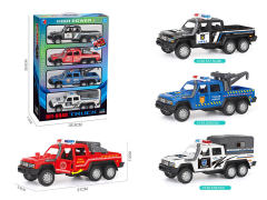 Friction Police Car(4in1) toys