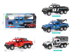 Friction Police Car(4S4C) toys