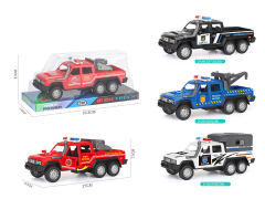 Friction Police Car(4S4C) toys