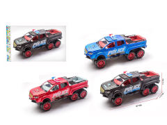 1:16 Friction Police Car(3C) toys