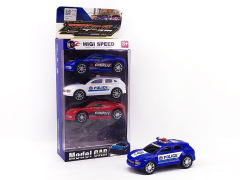 Friction Racing Car & Police Car(4in1) toys