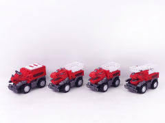 Friction Fire Engine(4in1) toys