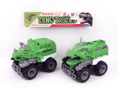 Friction Sanitation Truck(2in1) toys