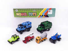 Friction Car(6in1) toys