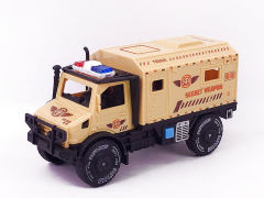 Friction Military Car W/L_S toys