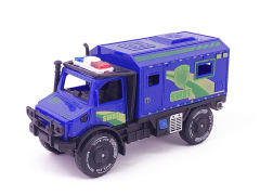 Friction Police Car W/L_S toys