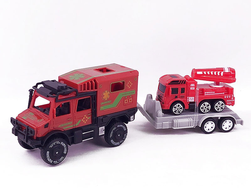 Friction Ambulance toys