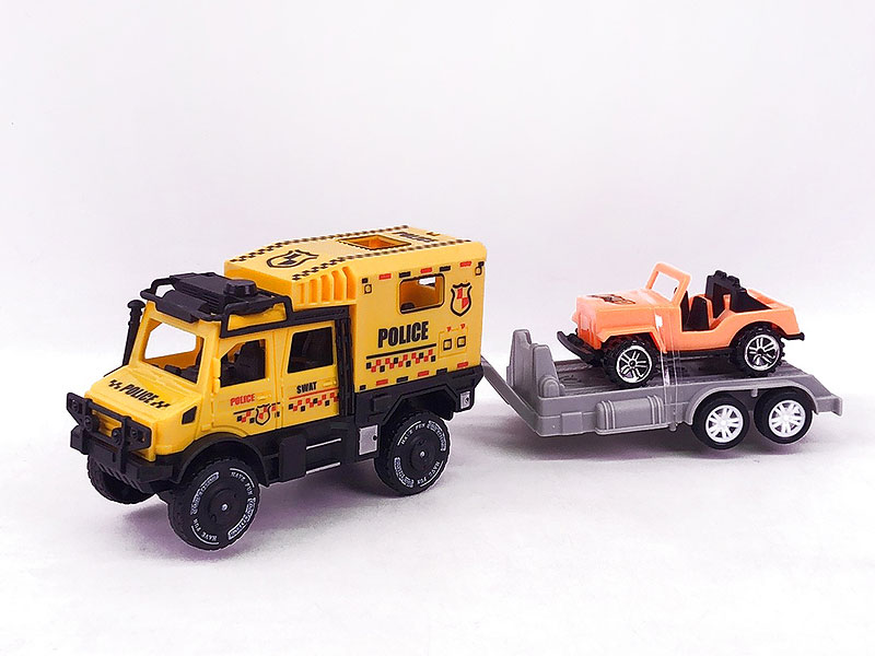 Friction Police Car toys