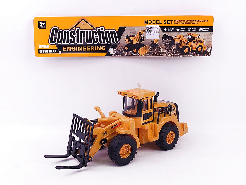 Friction Construction Truck W/L_M toys