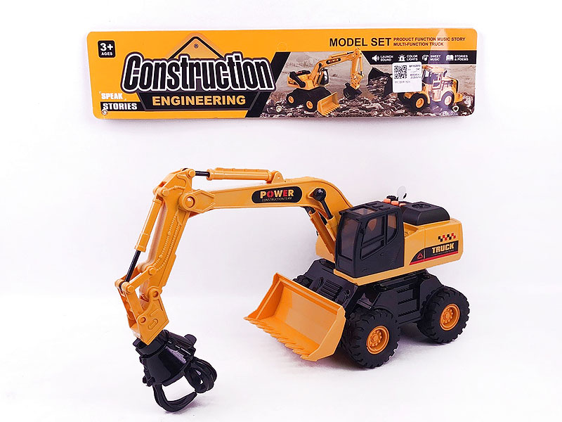 Friction Construction Truck W/L_M toys