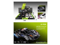 Friction Police Car(8in1) toys