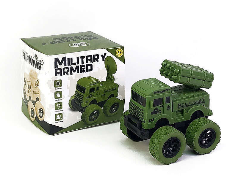 Friction Military Car(4S) toys