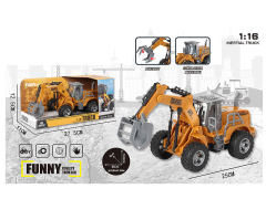 1:16 Friction Construction Truck toys