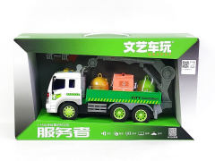 1:16 Friction Storytelling Sanitation Truck toys