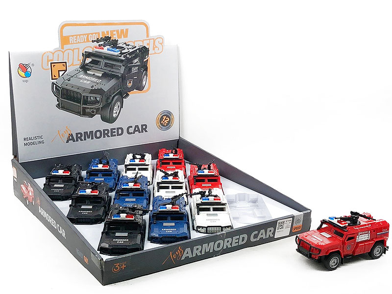 Friction Armorde Car(12in1) toys