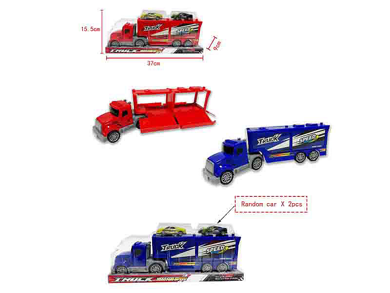 Friction Truck & Pull Back Car(2C) toys