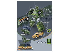 Friction Transforms Car(8in1) toys