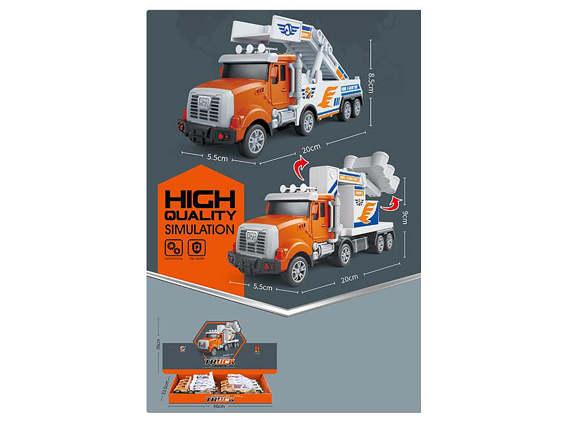 Friction Truck(8in1) toys