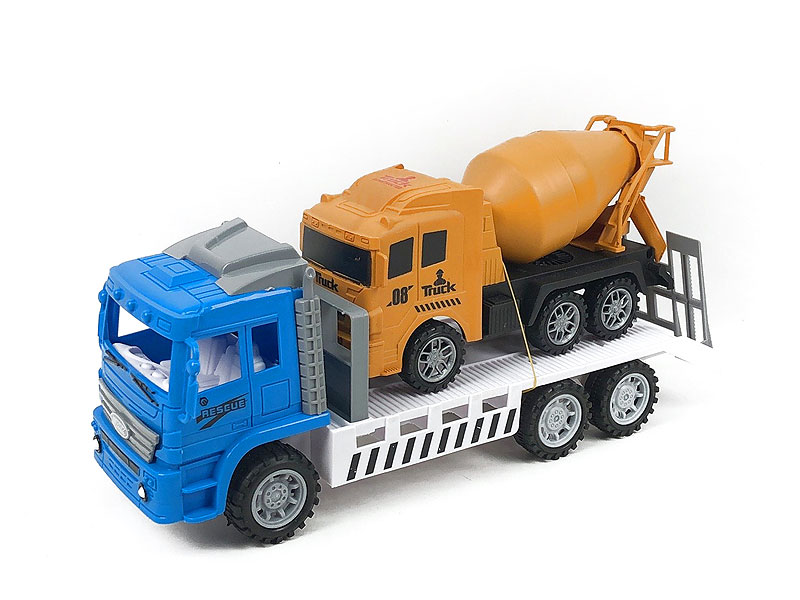 Friction Truck Tow Construction Truck(2C) toys