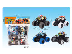 Friction Police Car(4in1) toys