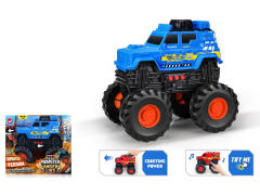 1:16 Friction Police Car W/L_M toys