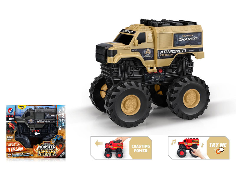 1:16 Friction Cross-country Military Car W/L_M(2C) toys