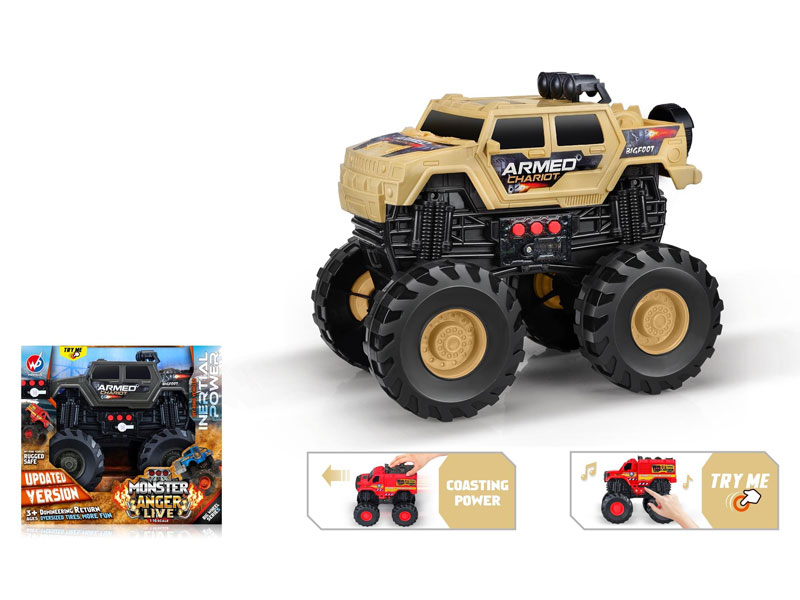 1:16 Friction Cross-country Military Car W/L_M(2C) toys