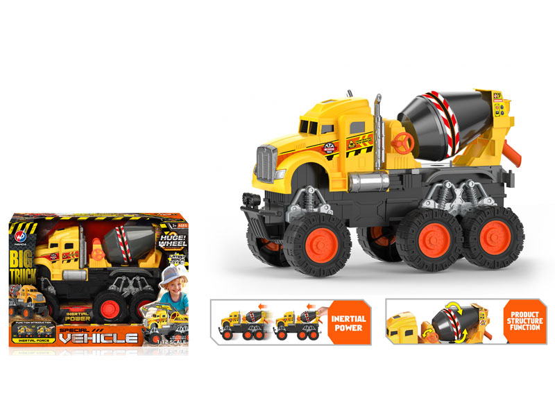 1:12 Friction Construction Truck toys