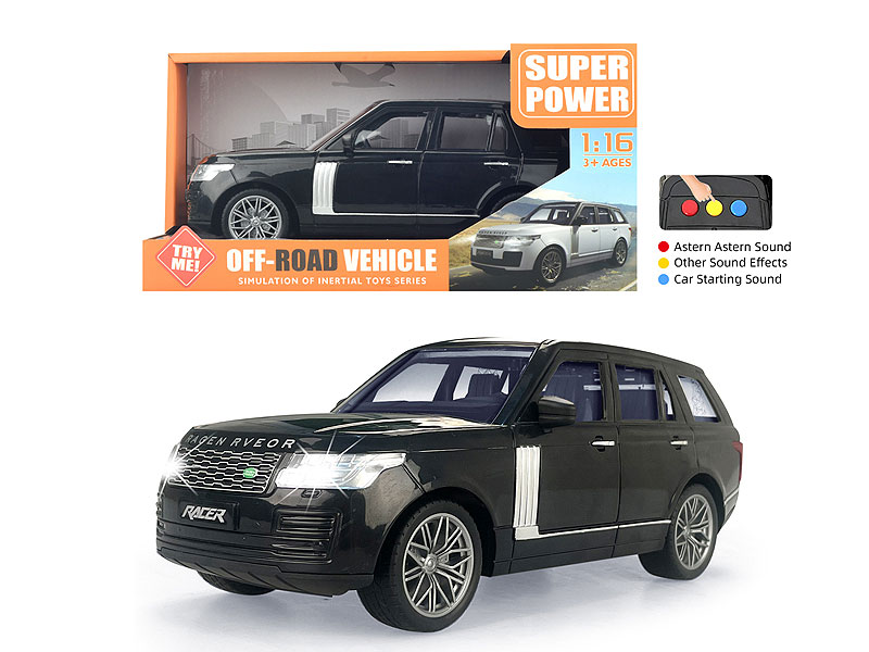 1:16 Friction Car W/L_S toys