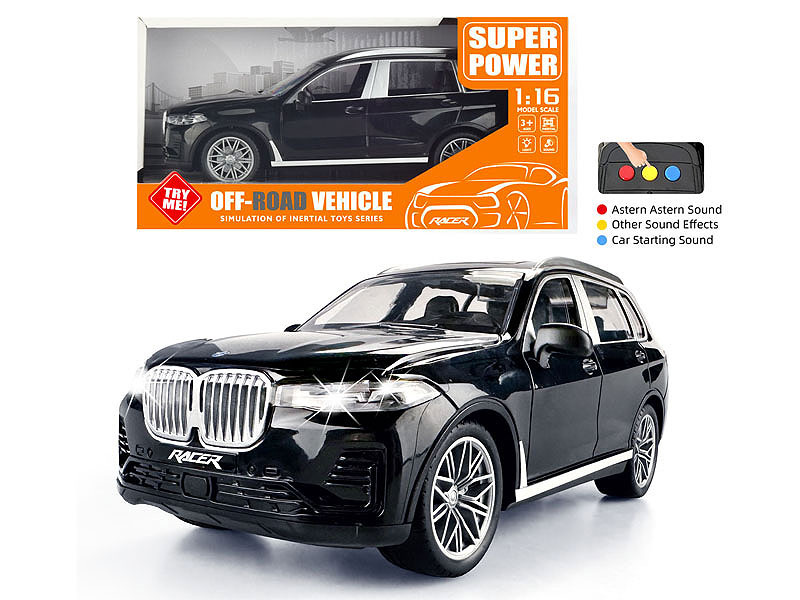 1:16 Friction Car W/L_S toys