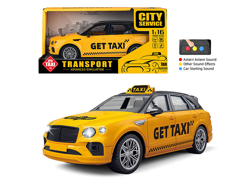 1:16 Friction Car W/L_S toys