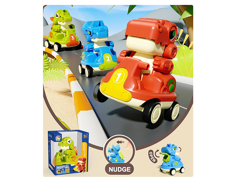Friction Dinosaur Car(3C) toys