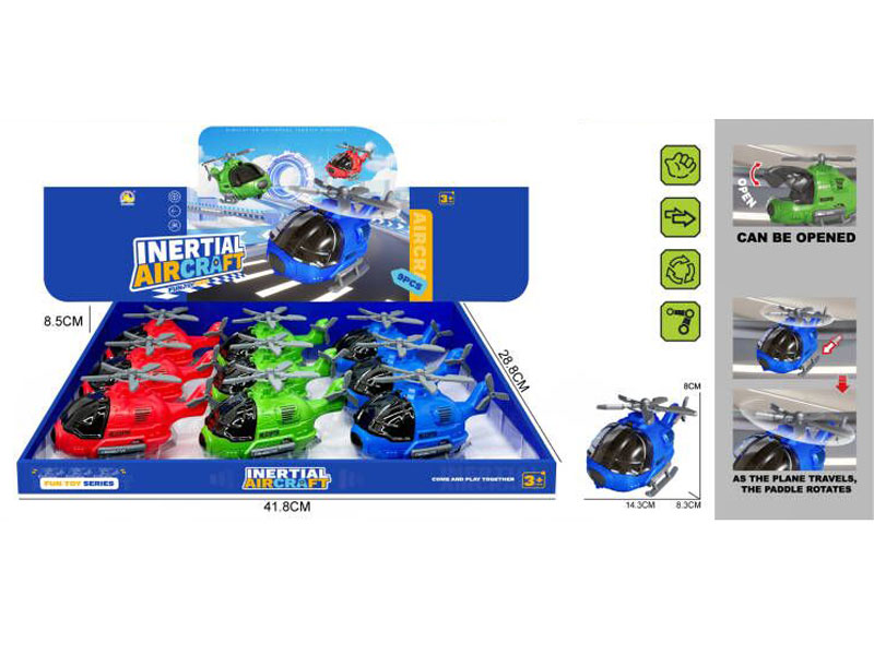 Friction Airplane(9in1) toys
