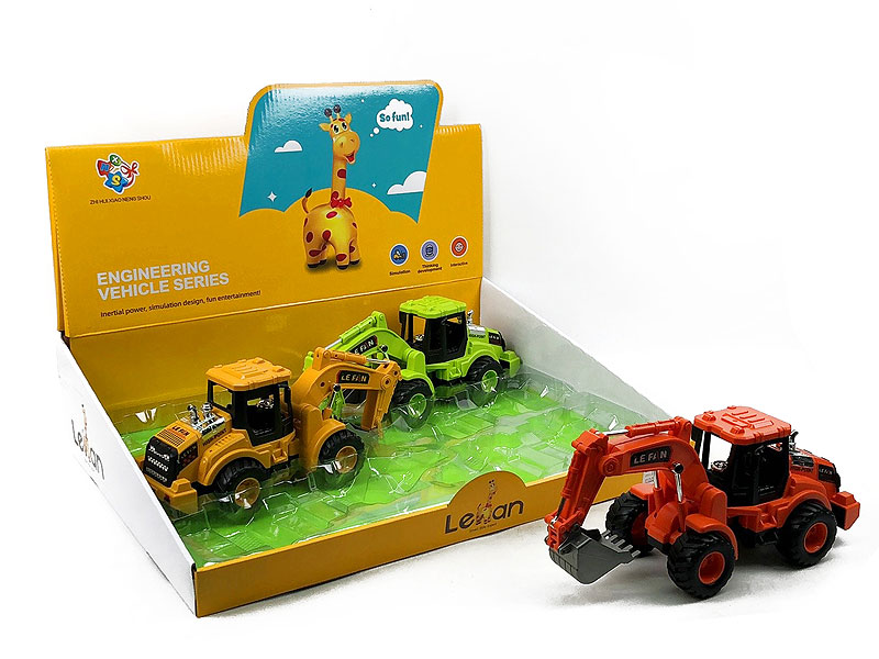 Friction Construction Truck(6in1) toys