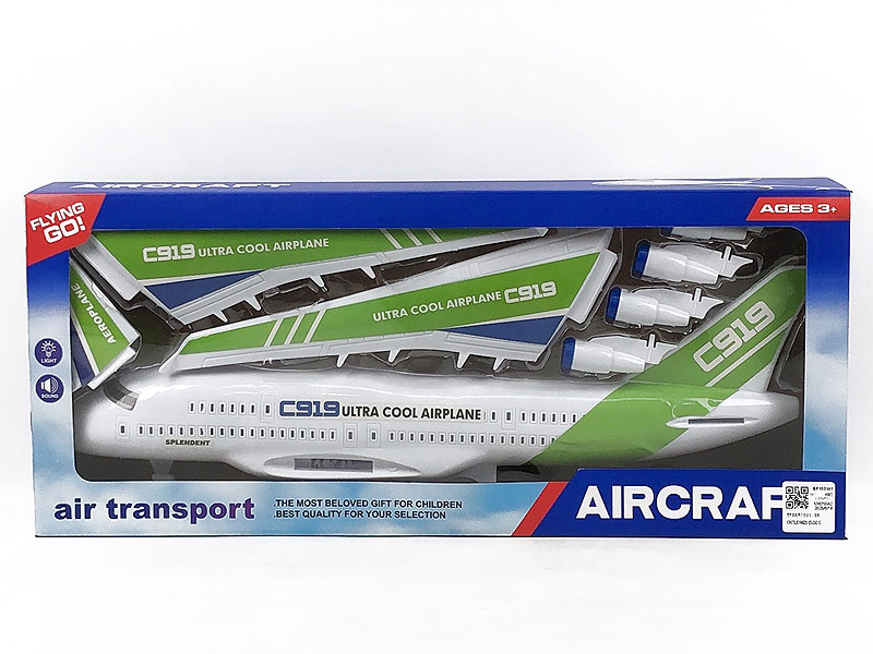 Friction Airplane W/L_M toys