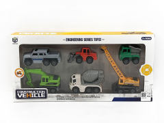 Friction Construction Truck(6in1) toys