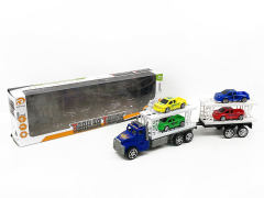 Friction Double Deck Trailer toys