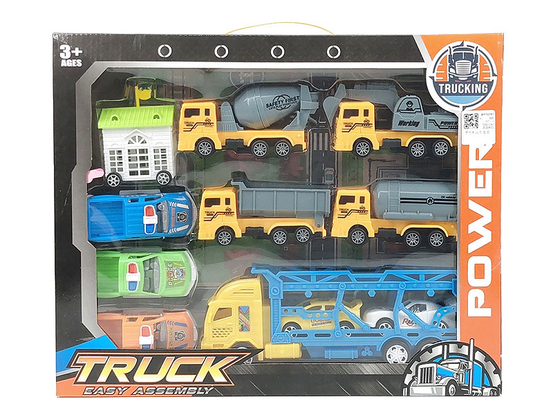 Friction Tow Truck Set toys