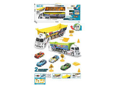 Friction Truck Tow Pull Back Car toys