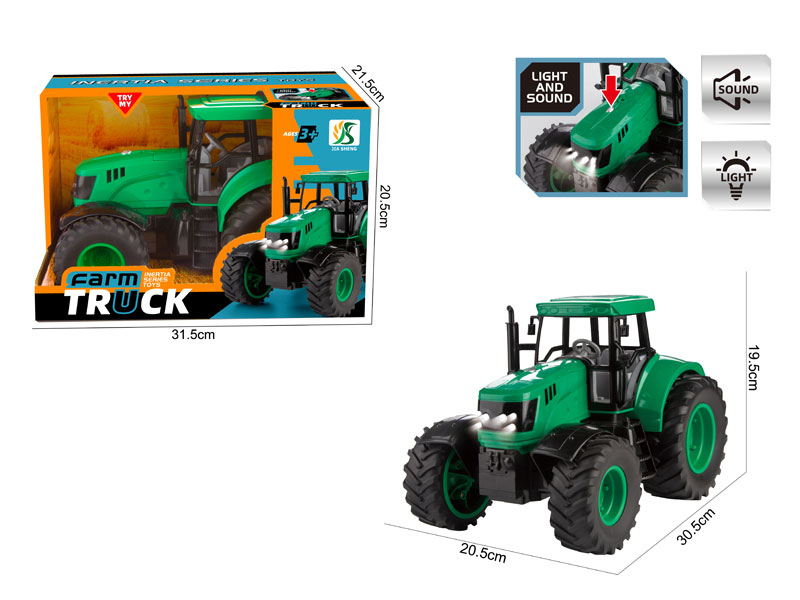 Friction Farmer Truck W/L_M toys