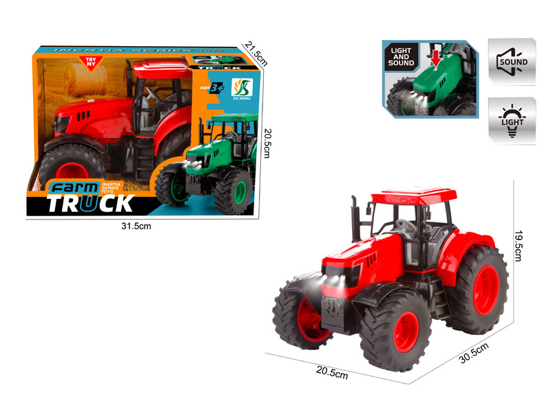 Friction Farmer Truck W/L_M toys