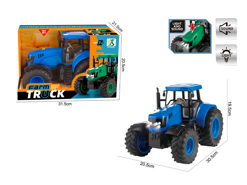 Friction Farmer Truck W/L_M toys