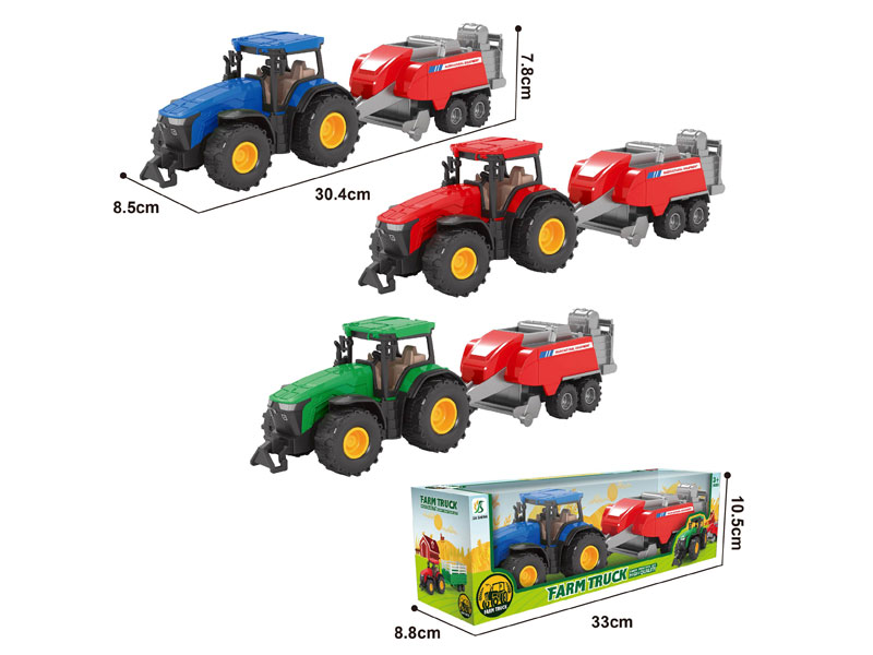 Friction Farm Truck(3C) toys