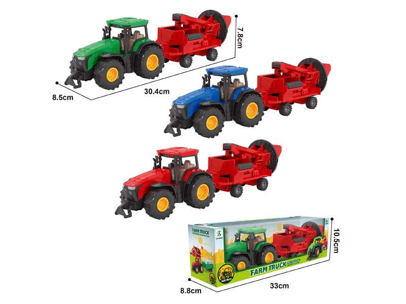 Friction Farm Truck(3C) toys