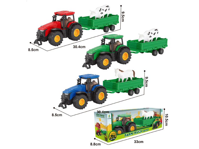 Friction Farm Truck(2S3C) toys