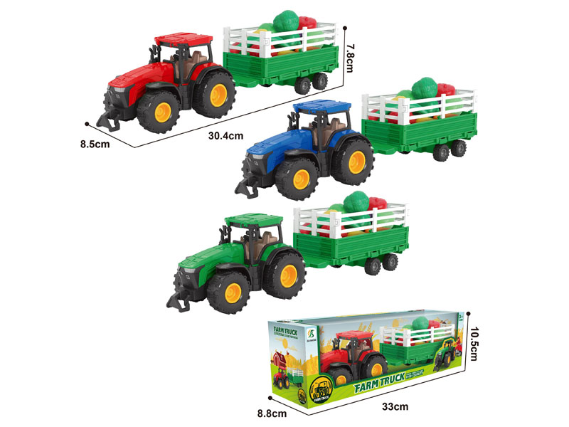 Friction Farm Truck(3C) toys