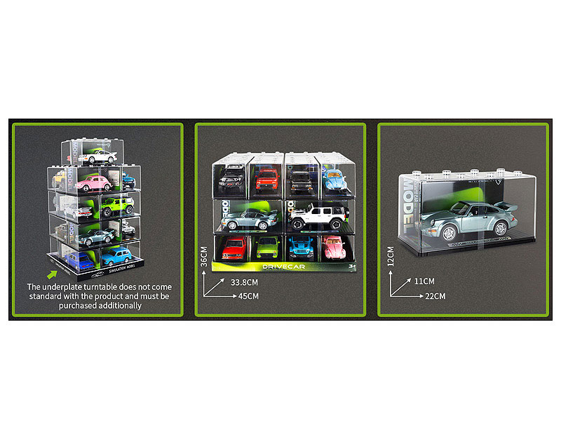 Friction Car W/L_S(18in1) toys