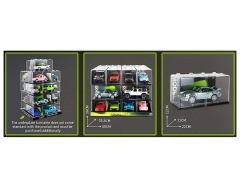 Friction Car W/L_S(18in1) toys