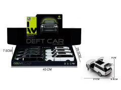 Friction Car W/L_S(6in1) toys