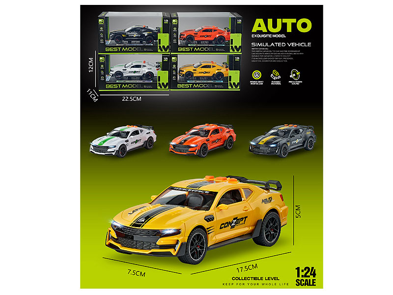 Friction Car W/L_S(4C) toys